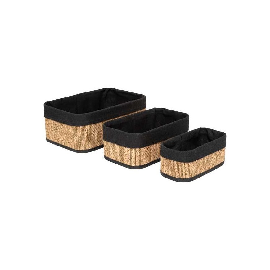 Bamboo 3 basket set