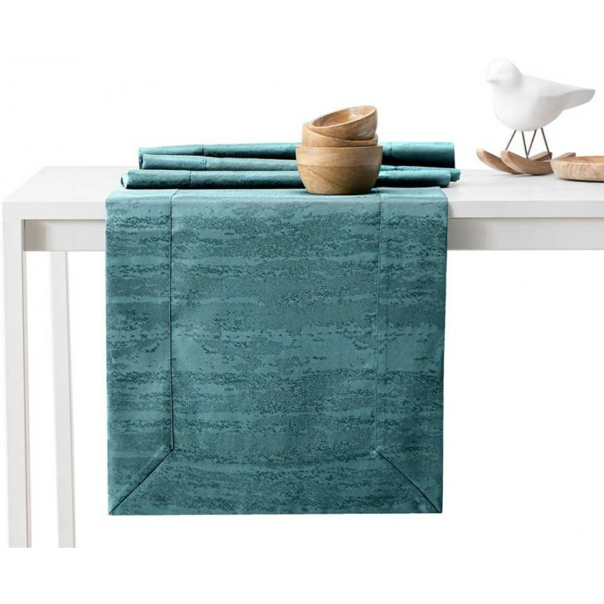 Vesta marine pressed modern tablecloth 115x200+35x200 AmeliaHome