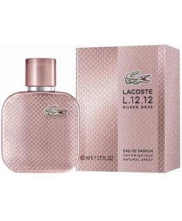 Lacoste L.12.12 Sudraba Rozes EDP smaržūdens sievietēm, 50 ml