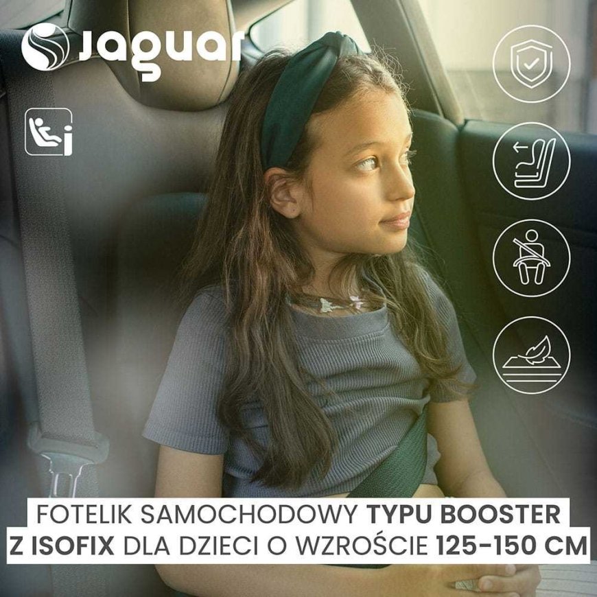 Caretero Jaguar i-Size - booster seat | Black