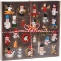 Home Styling Collection Wooden Christmas Tree Ornaments Set, 24 pcs. Home Styling Collection Wooden Christmas Tree Ornaments Set, 24 pcs.