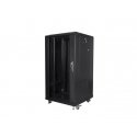 Lanberg FF01-6622-12B телекоммуникационная стойка 22U Отдельностоящая стойка Черный Lanberg FF01-6622-12B телекоммуникационная стойка 22U Отдельностоящая стойка Черный