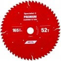 Leikkuulevy 165x52Tx20mm, Alumiini PREMIUM, SPECIALIST+ Leikkuulevy 165x52Tx20mm, Alumiini PREMIUM, SPECIALIST+