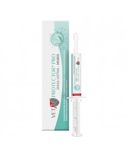JM SANTE Vet Protector Pro Muko - aizsargājošs zobu gels suņiem un kaķiem – 15 ml