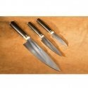 Samura MO-V Set of 3pcs. knives Paring 90mm / Utility 125mm / Chef's 200mm from AUS 8 Japanese steel 59 HRC Samura MO-V Set of 3pcs. knives Paring 90mm / Utility 125mm / Chef's 200mm from AUS 8 Japanese steel 59 HRC