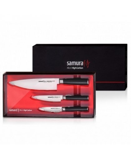 Samura MO-V 3 peilių rinkinys, 59 HRC – 6