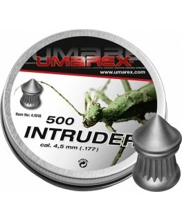 4,5 mm UMAREX Intruder maziem šķautņu patronām, 500 gab.