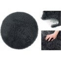 Round rug AmeliaHome R120, 120 x 120 cm, color: dark gray