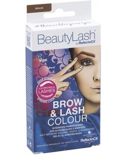 Refectocil BEAUTYLASH BROW & LASH COLOUR набор для окрашивания бровей и ресниц Средний Коричневый 1 единица