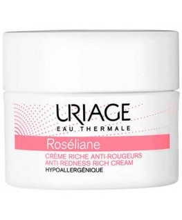Крем для лица Uriage Roséliane Rich Anti-Redness для сухой, склонной к покраснению кожи, 50 мл