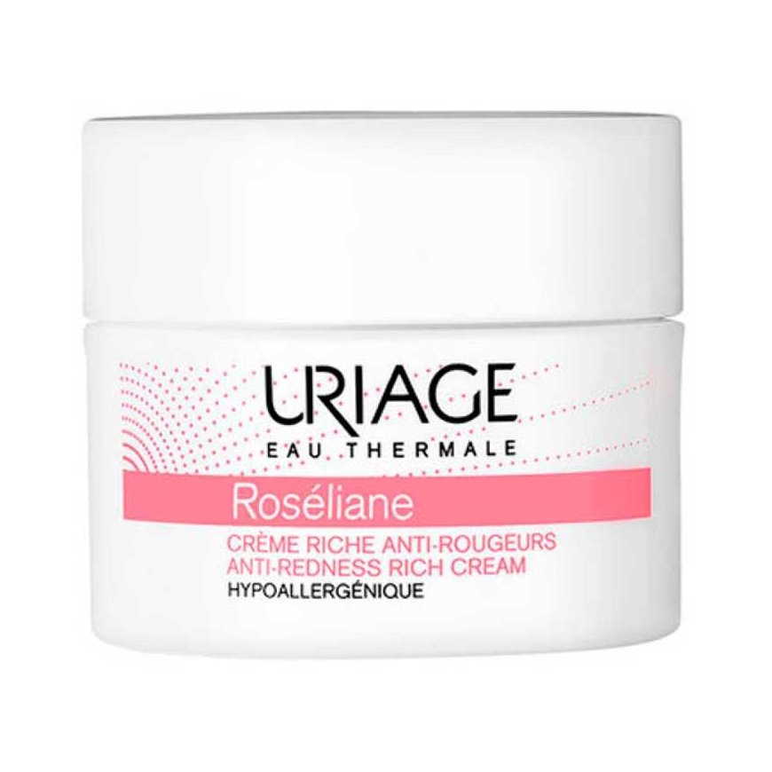 Uriage Roséliane Rich Anti-Redness kreem kuivale, punetavusele kalduvale nahale, 50 ml – 4