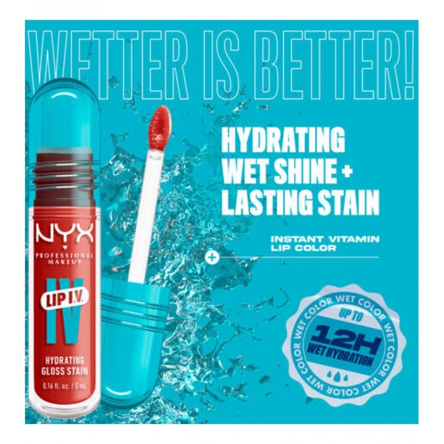 Nyx Professional Make Up LIP IV huuleläige 12-Burst That Tang! 5ml