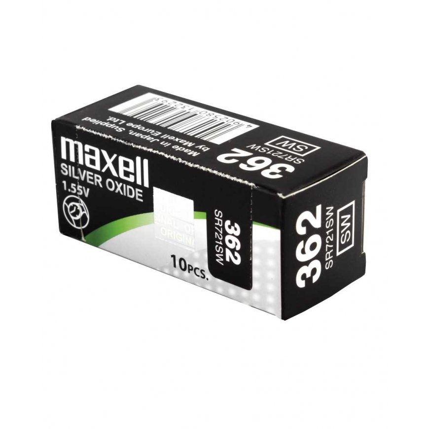 Maxell 18291500 household battery Single-use battery SR721SW Silver-Oxide (S)