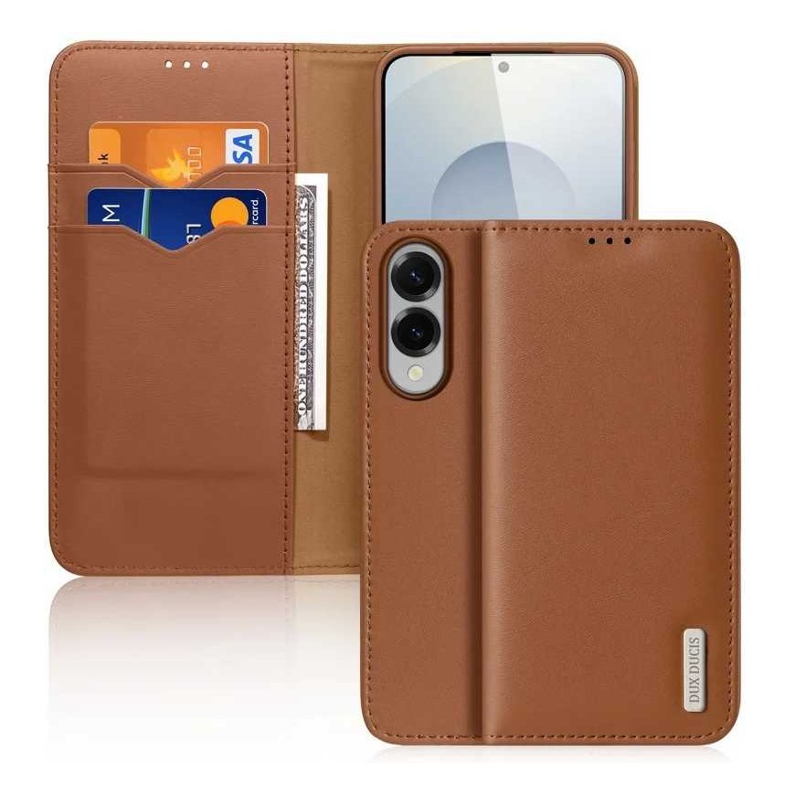 Dux Ducis Hivo case for Samsung S937 S25 Edge brown
