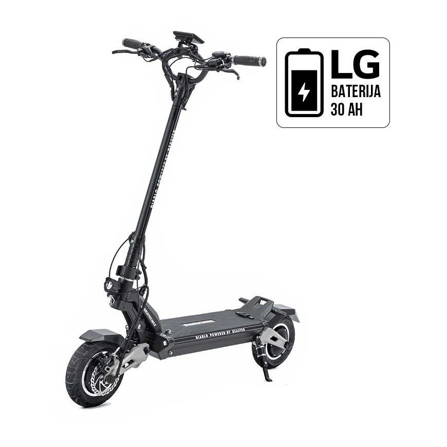 Sähköscooter Beaster Scooter Diablo Pro Max BSDIABLOPROSMAX, suunniteltu maastokäyttöön