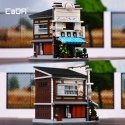 CaDA Building Blocks Sushi Shop Japanese Style Building LED Light 1665 pcs C66018W CaDA Building Blocks Sushi Shop Japanese Style Building LED Light 1665 pcs C66018W