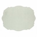 THE WHITE PORCELAIN Modern table mat 48x33 cm, mint THE WHITE PORCELAIN Modern table mat 48x33 cm, mint