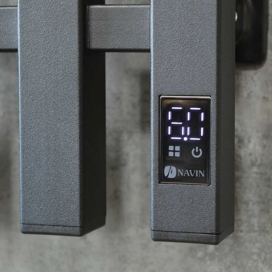 Электрический сушитель для полотенец Navin Levante 330x1200, Сенсор, 12-257053-3312, (шнур справа)