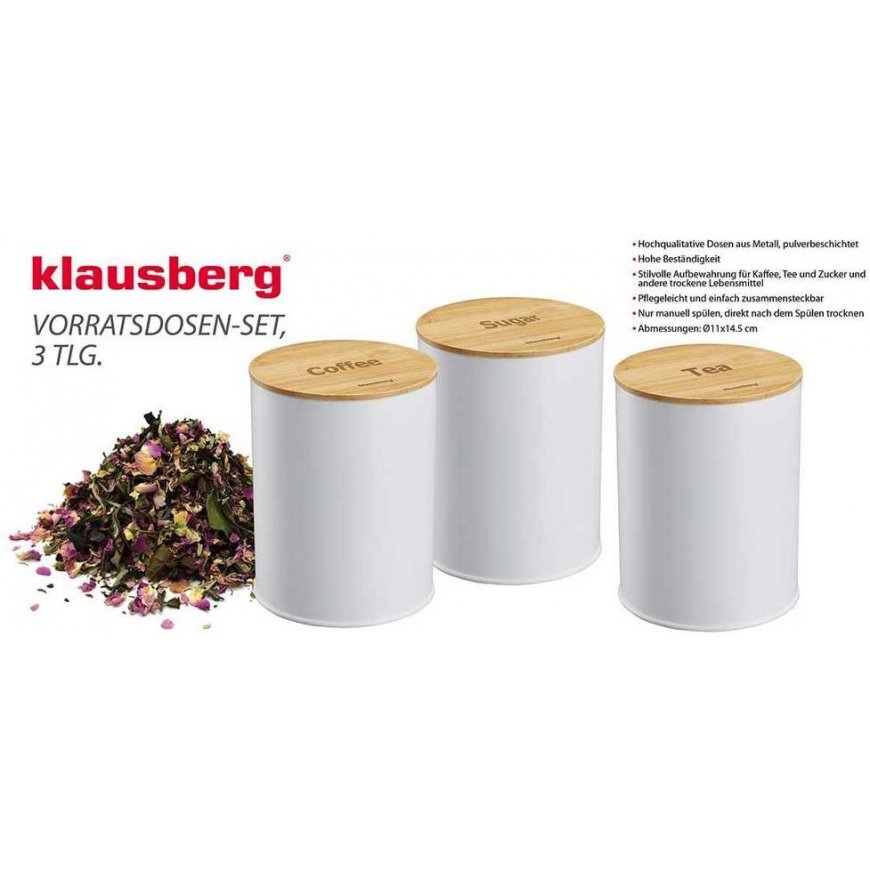 KÜPSUSKONTEINERITE KOMPLEKT KLAUSBERG KB-7491 – 3
