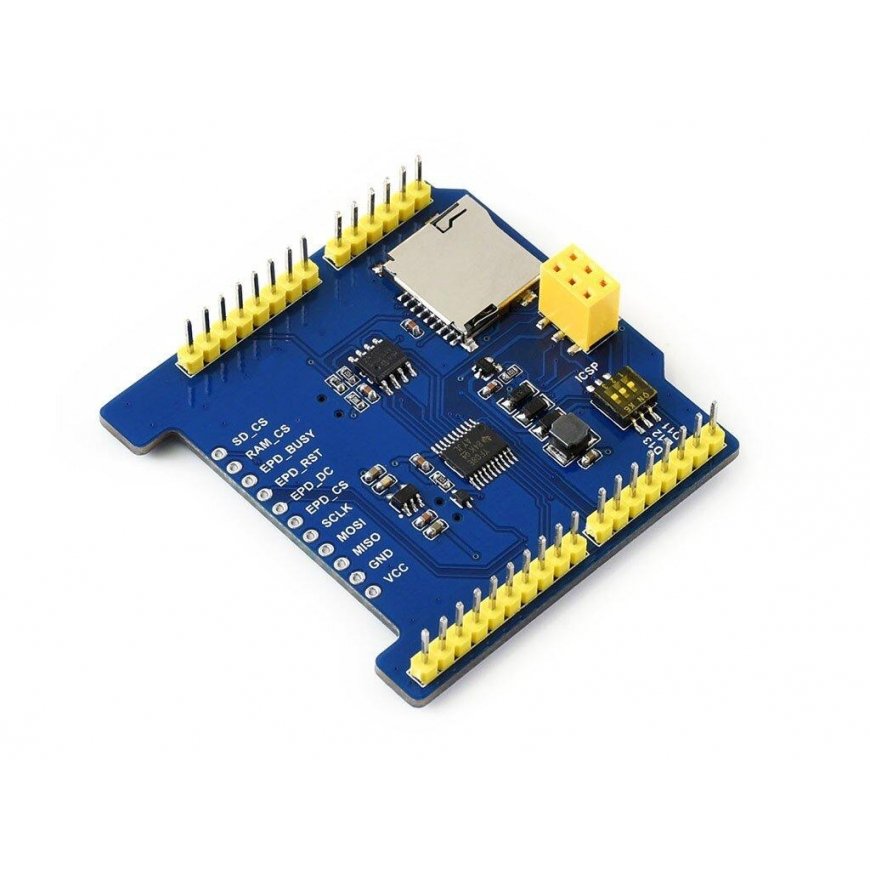 E-paber tooriku paneeli draiveri kilp, e-paber ekraanide lisand, mõeldud Arduino, SPI, Waveshare 15082 – 3