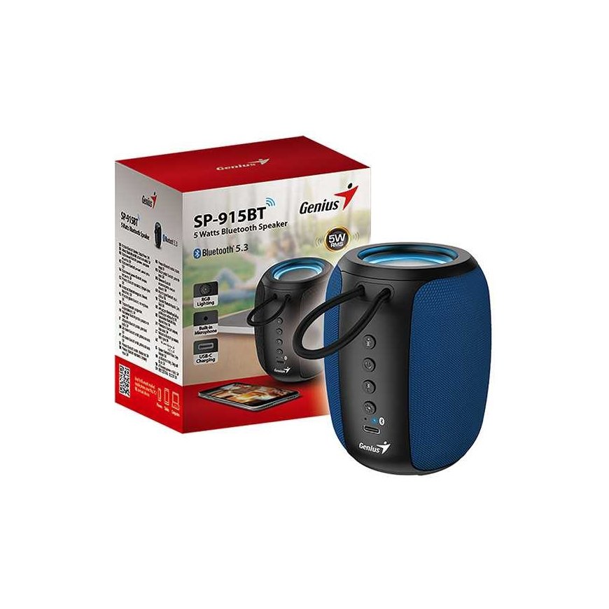 Genius skaļrunis SP-915BT, 1.0, 5W, dzirnaviņas, COPILOT – 3