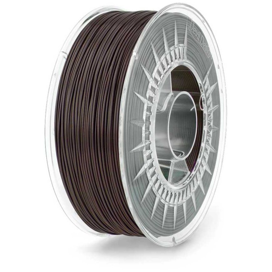3D plastic Devil Design PLA 1.75mm 1kg - Dark Brown – 3