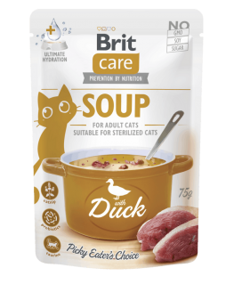 BRIT Care Soup Duck - soup for cat - 75g