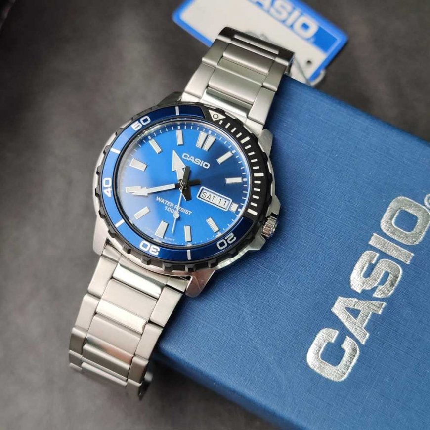 Casio kollektsiooni meeste kell MTD-125D-2A1 + karp – 4