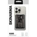 MagSafe-taskutasku Skinarma Kado Kira Kobai Wallet Mag-Charge Grip Stand gunmetal MagSafe-taskutasku Skinarma Kado Kira Kobai Wallet Mag-Charge Grip Stand gunmetal