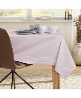 DecoKing TCLOTH/PURE/BRD/PPG/POWDERPINK/120X240