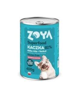 ZOYA Superfood Puppy Duck - märkä koiranruoka - 400g