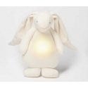 The new Moonie 2.0 Humming Bunny plush toy - Creamy with sound recording function
