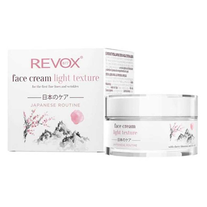 Revox Japanese Ritual Face Kreminis Light Texture, 50 ml – 2