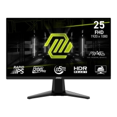 MSI MSI MAG 255FDE E20 Žaidimų Monitorius - 200 Hz, 0,5ms GtG Greitas IPS PANELES