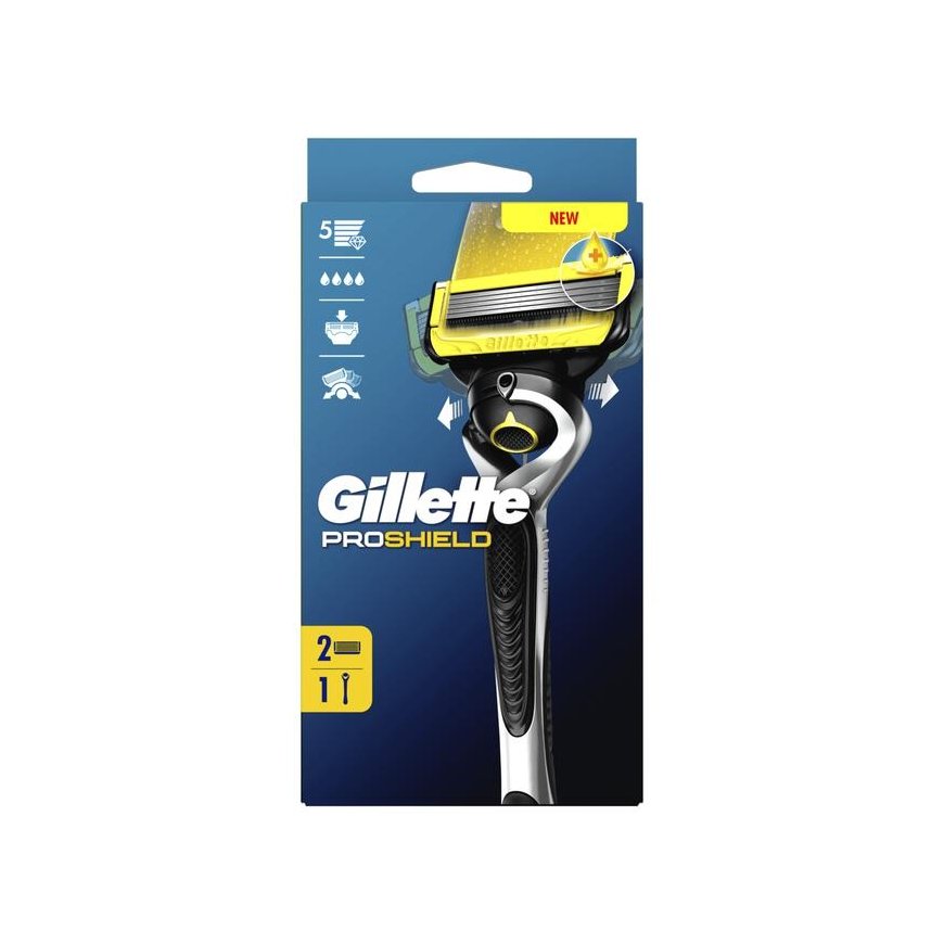 Gillette FUSION PROSHIELD razor + 2 refills – 2