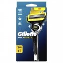 Gillette FUSION PROSHIELD skustuvas + 2 papildymai Gillette FUSION PROSHIELD skustuvas + 2 papildymai