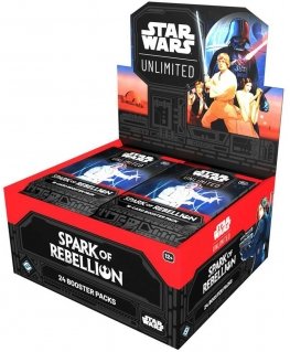 Fantasy Flight Games Star Wars: Unlimited - Kapinan Kipinä Booster Ekranas (24 Booster)
