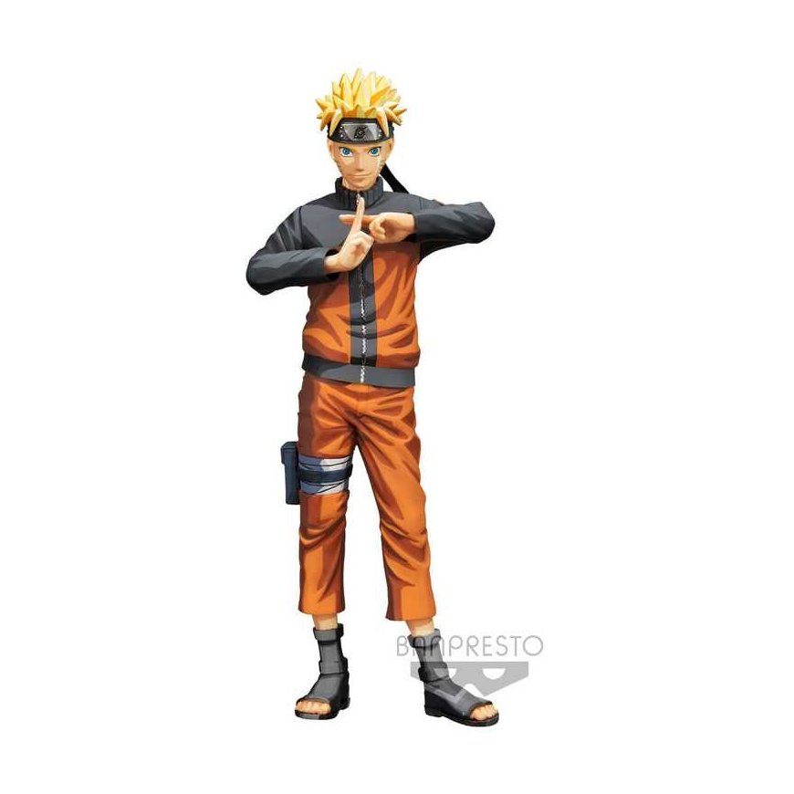 Banpresto Naruto Shippuden Grandista Nero Uzumaki Naruto figūra 27cm