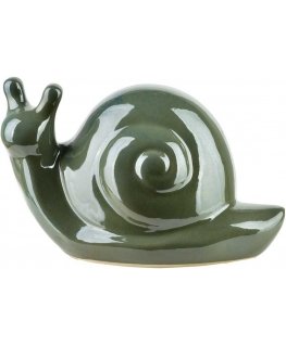 Lumarko Mondex MAVE Vihreä Keraaminen etanan figuuri 25x14,5x15cm
