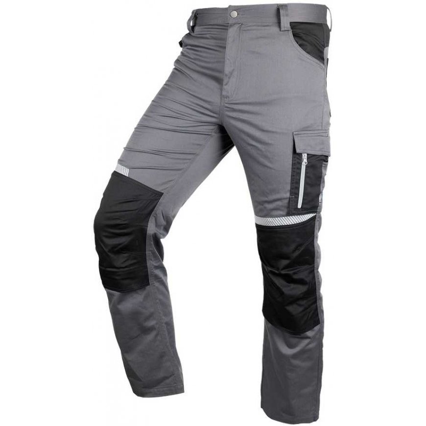Neo Tools Work Pants Mix&Match, gray-black, size XXL
