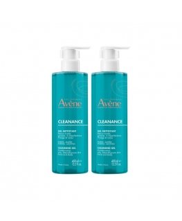 Avene CLEANANCE valomasis gelis pak. 2 x 400 ml