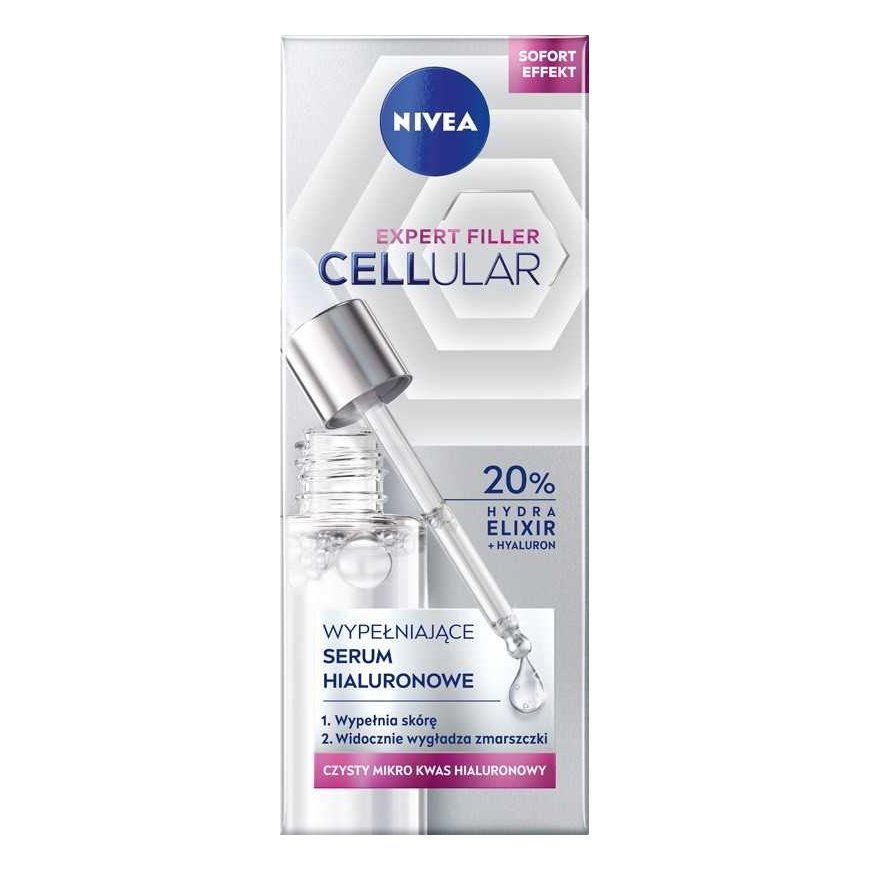 Nivea Cellular Expert Filler hialuronskābes aizpildīšanas