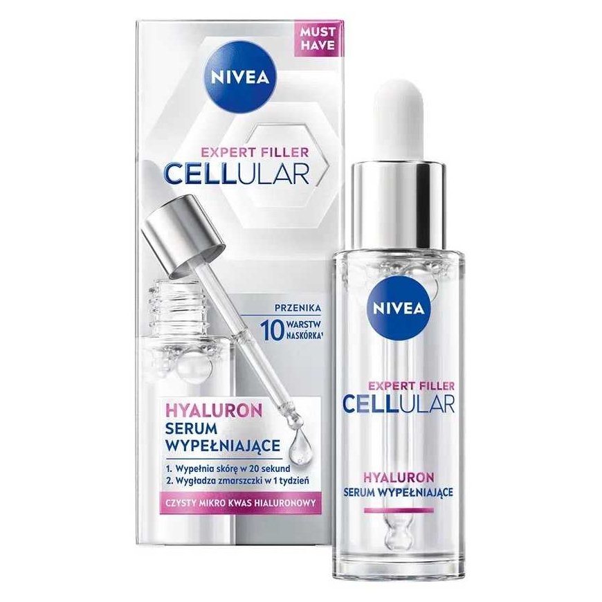 Nivea Cellular Expert Filler hyaluronihappoa täyttävä seerumi 30ml – 2
