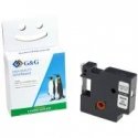 G&G tape 9mm x 7m black-white compatible with Dymo D1/ 40913/ S072068 G&G tape 9mm x 7m black-white compatible with Dymo D1/ 40913/ S072068