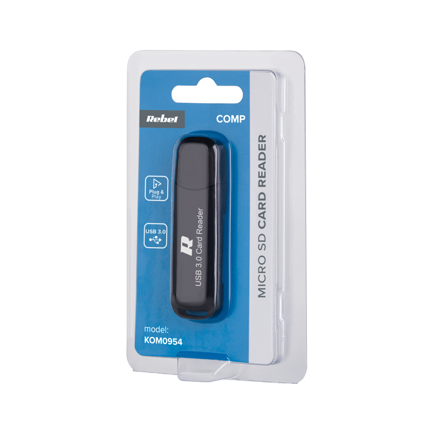 Rebel USB 3.0 atminties kortelių skaitytuvas r61 – 3