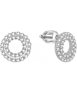 Серьги Beneto Sidabrinis с цирконами AGUP1572S