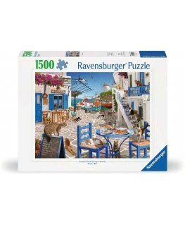 Palapeli Ravensburger - Mykonoksen kissat - 1500p (12001450)