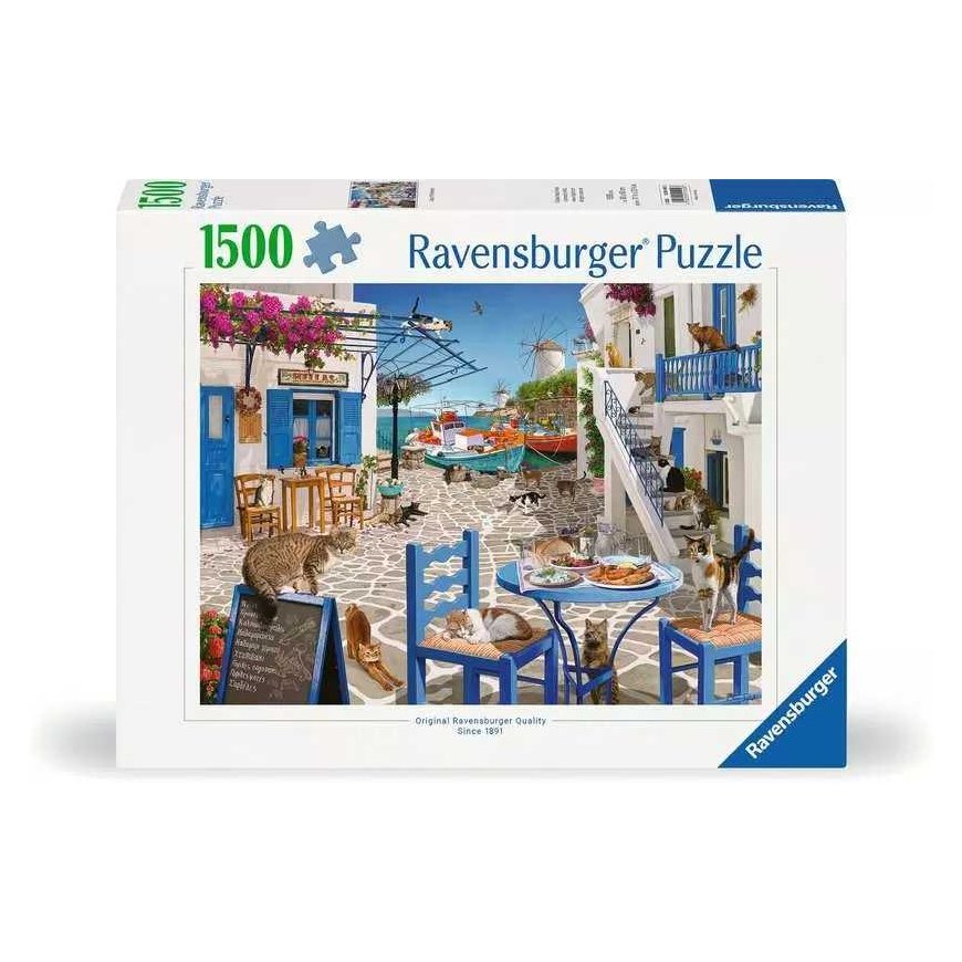Ravensburger Dėlione Ravensburger - Mykonosas kaķi