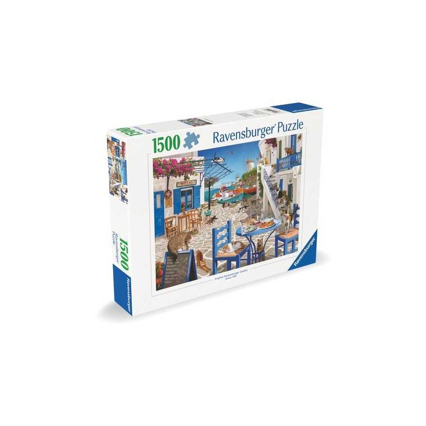 Dėlione Ravensburger - Mykonosas kaķi - 1500 gab. (12001450) – 3