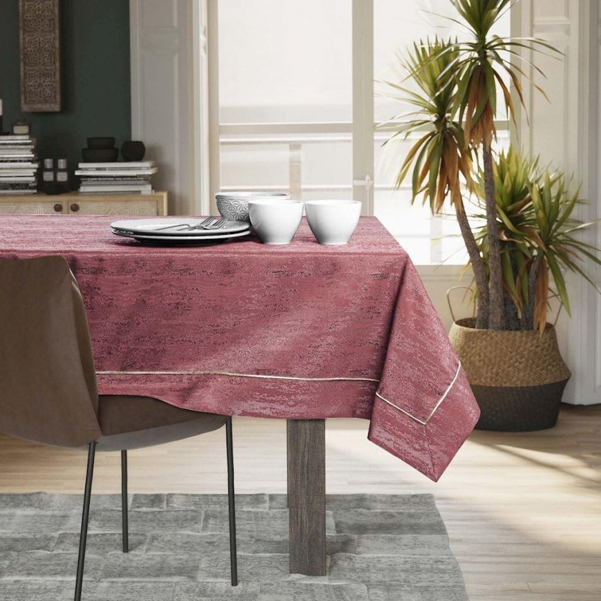 AmeliaHome TCLOTH/AH/VESTA/BRD/PPG/OLDROSE/140X400 – 3